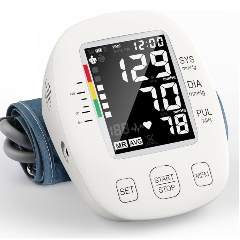 ✅ Digital Blood Pressure Monitor - White NEW